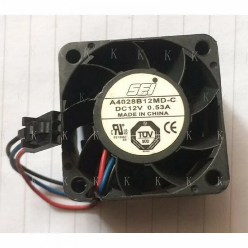 

C FOR Высококачественный охлаждающий вентилятор A4028B12MD-C 12 В 0,53 А 40*40*20 мм