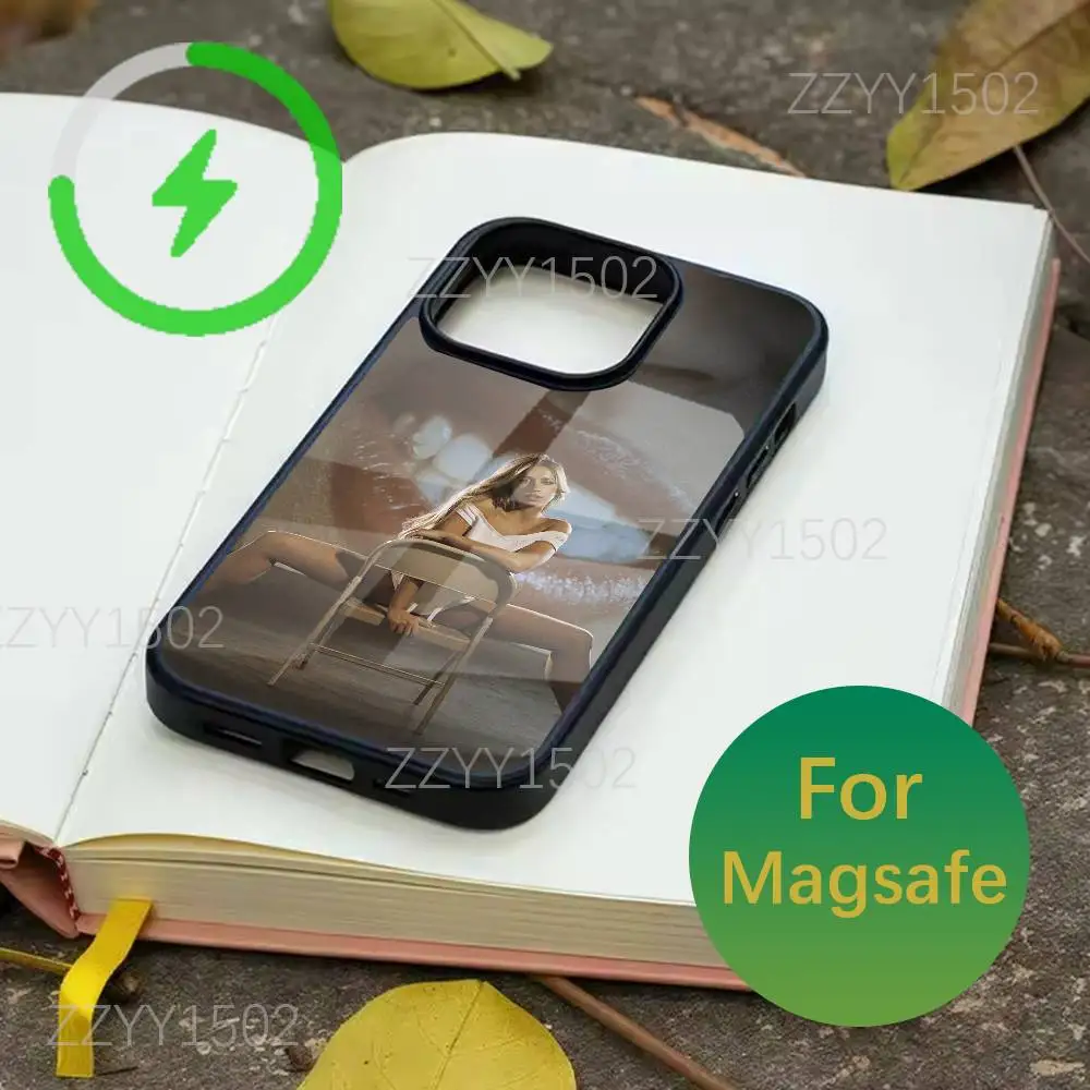 Casing Ponsel Tate Mcrae Sangat Mirip Untuk iPhone 17,16,15,14,13,12,11,Pro,Max,Plus,Mini,SE4,E Pengisian Daya Nirkabel Magsafe