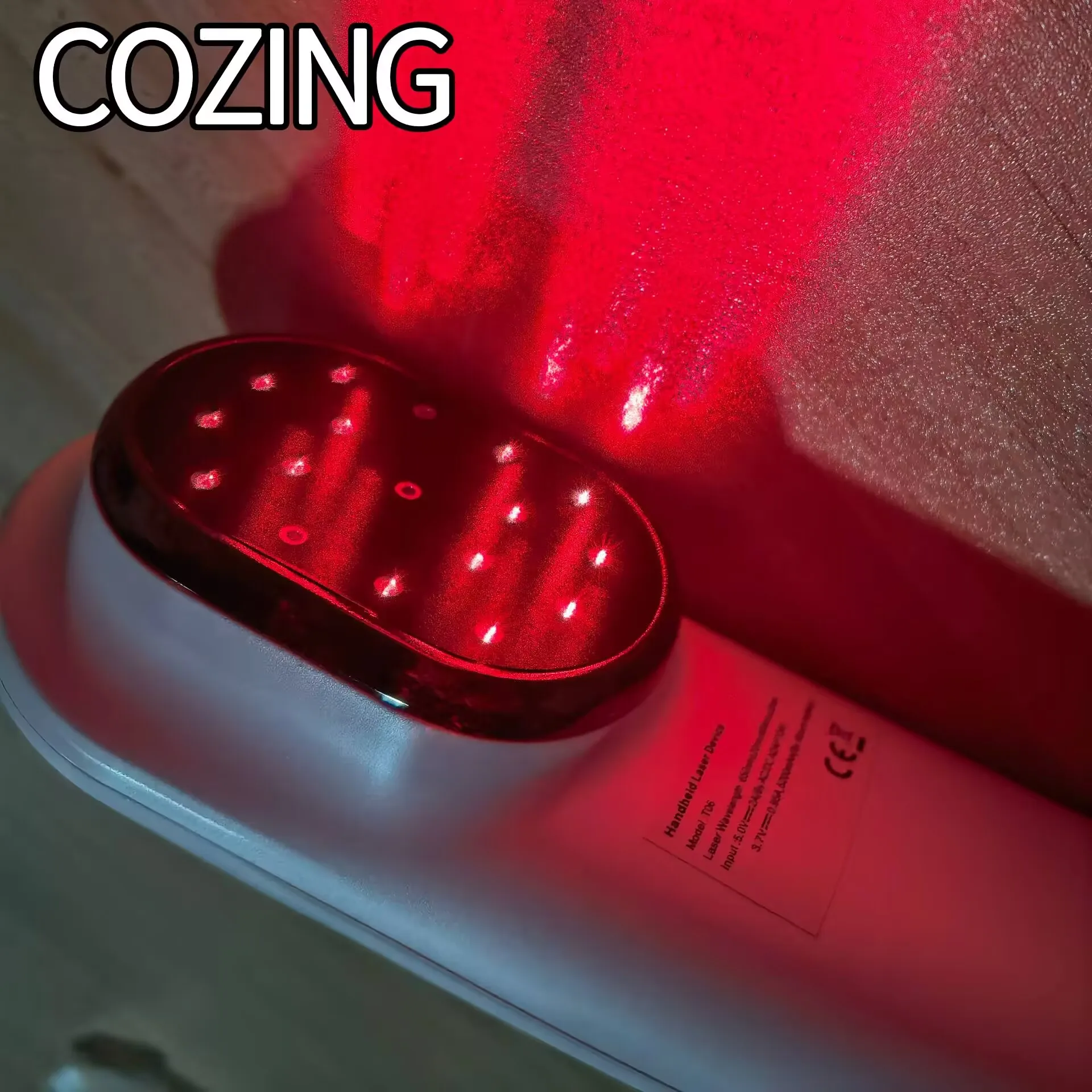 

650nm & 808nm Dual Wave Laser Therapy Device for Pain Relief, Wound Healing, Muscle Recovery - Physio Tool for Humans & Pets