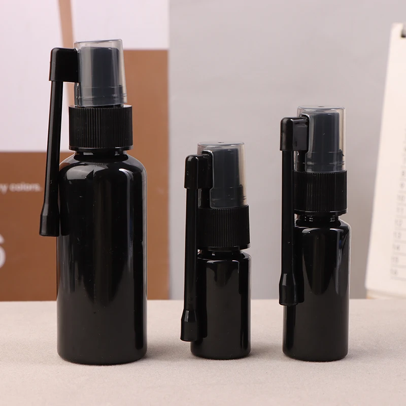 10 Ml-100 Ml Empty PET Nasal Spray Bottles Pump Sprayer Mist Nose Refillable Small Rotation Mist Spray Bottles