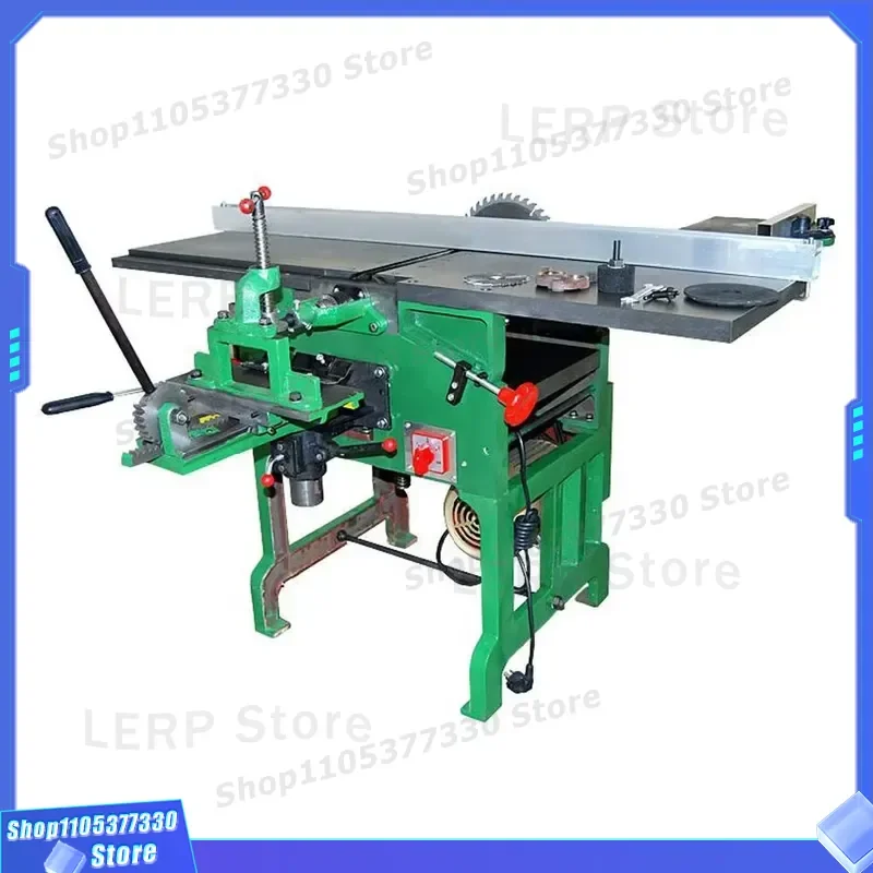 300mm Multifunctional Woodworking Surface Planer Thickened Mortise Machine Timber Combination Tool for Carpentry Workshop Use