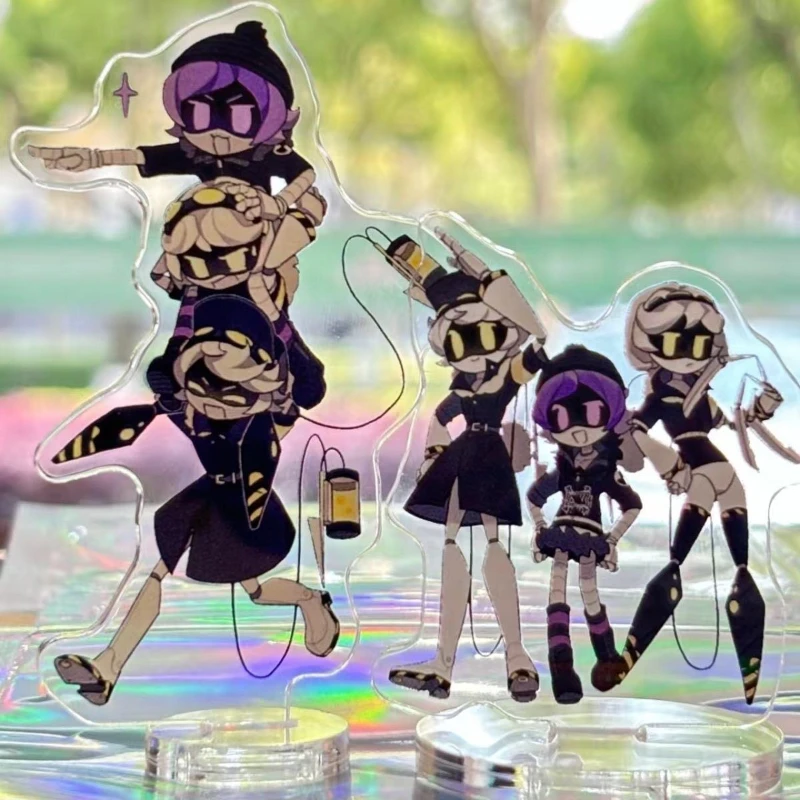 Anime Murder Drones Uzi Doorman N V Cosplay Standing Plate Kawaii Creative Acrylic 2Pcs/set Figure Stand Desktop Ornament Prop - view 2