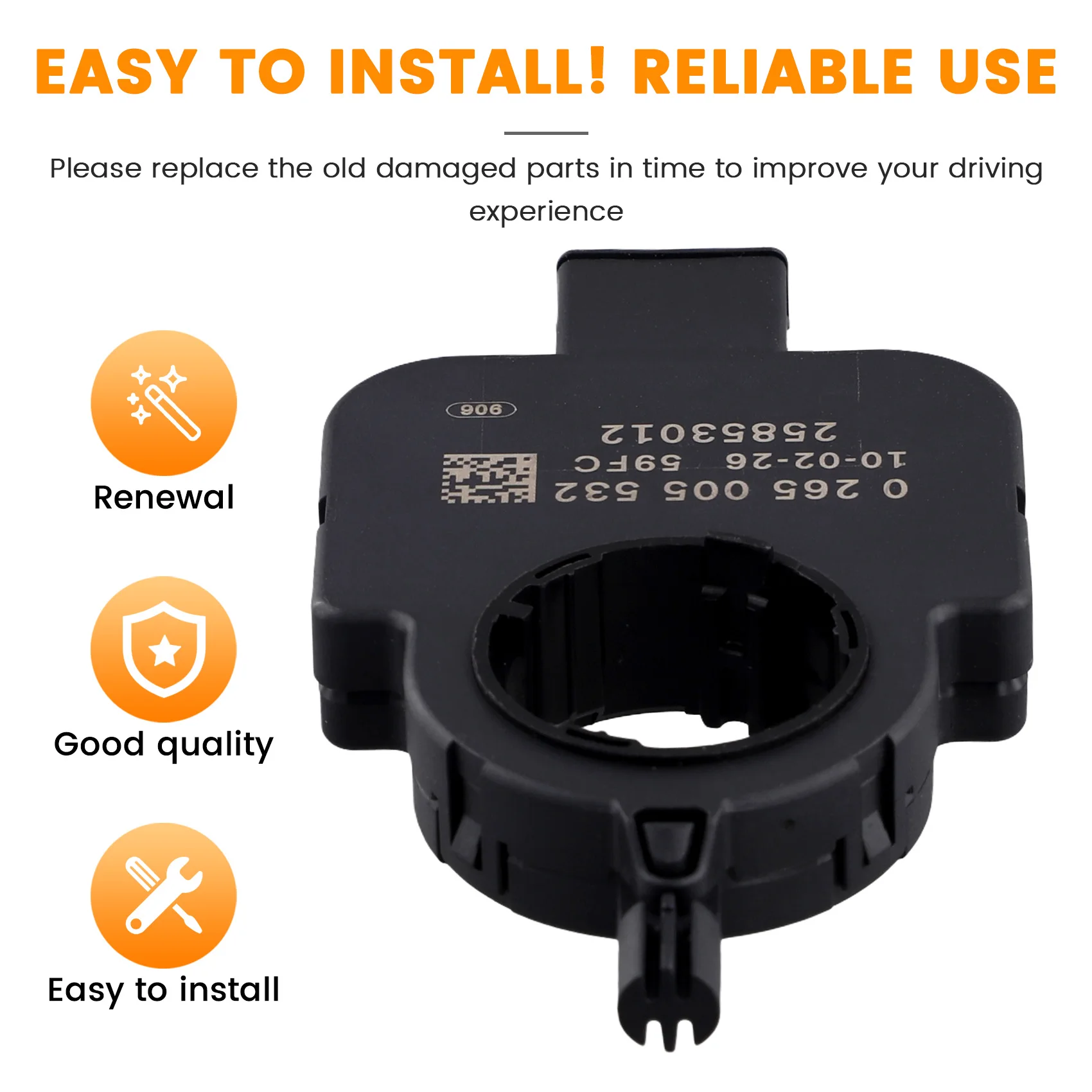 

NEW ARRIVAL Steering Angle Sensor 25853012 for Buick Enclave GMC Acadia Saturn 2008-2010 25794841 0265005532