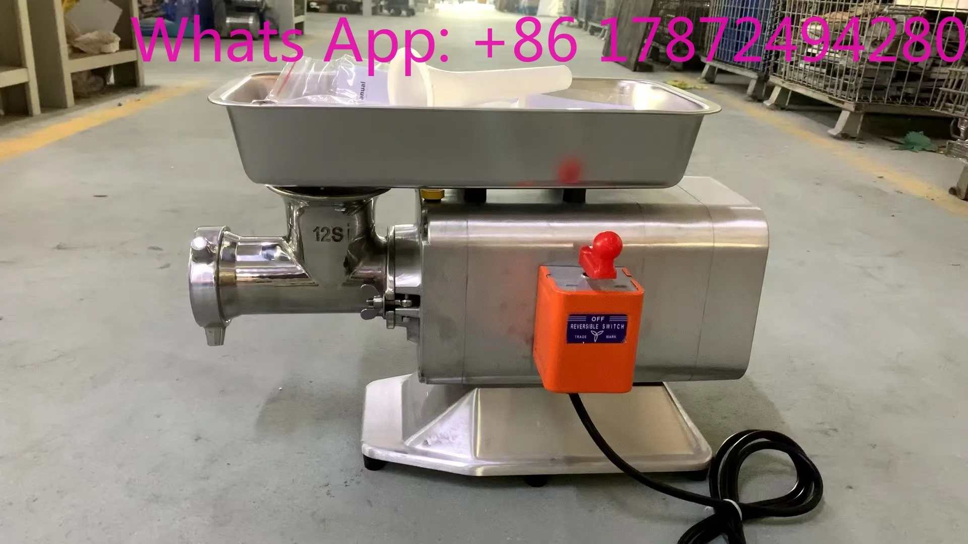 Commercial heavy-duty 2HP electric meat grinder juicer and  or commercial cake assistant