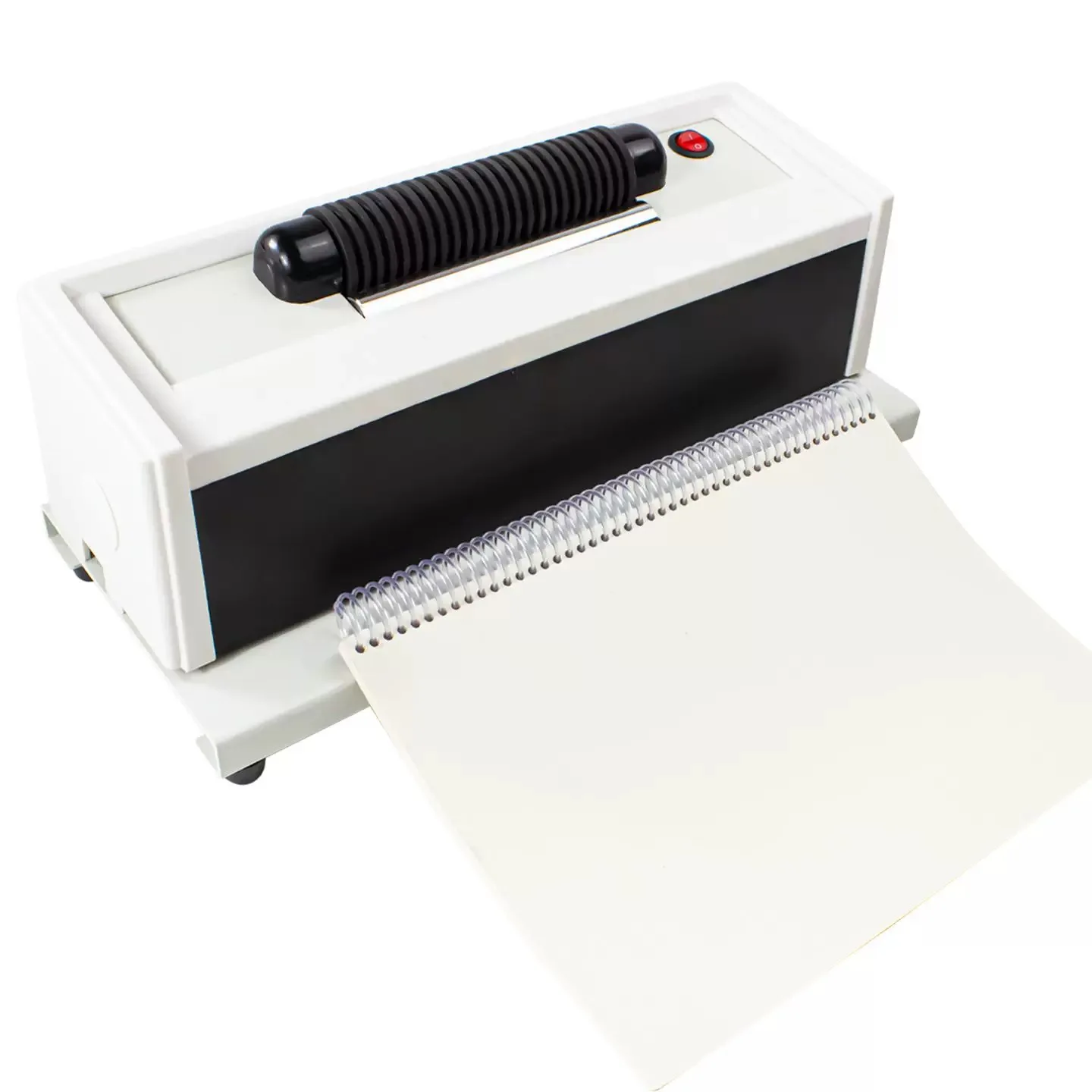 Labor-saving Plastic Coil Binding Machine for Commercial Print Shops