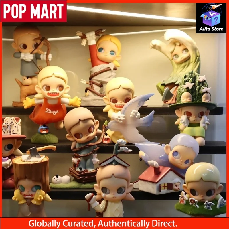 

Pop Mart Zsiga Wanderers Along The Way Series Figurine Blind Box Trendy Toy Gift Popmart Official Festival Gifts Vinyl Figurine