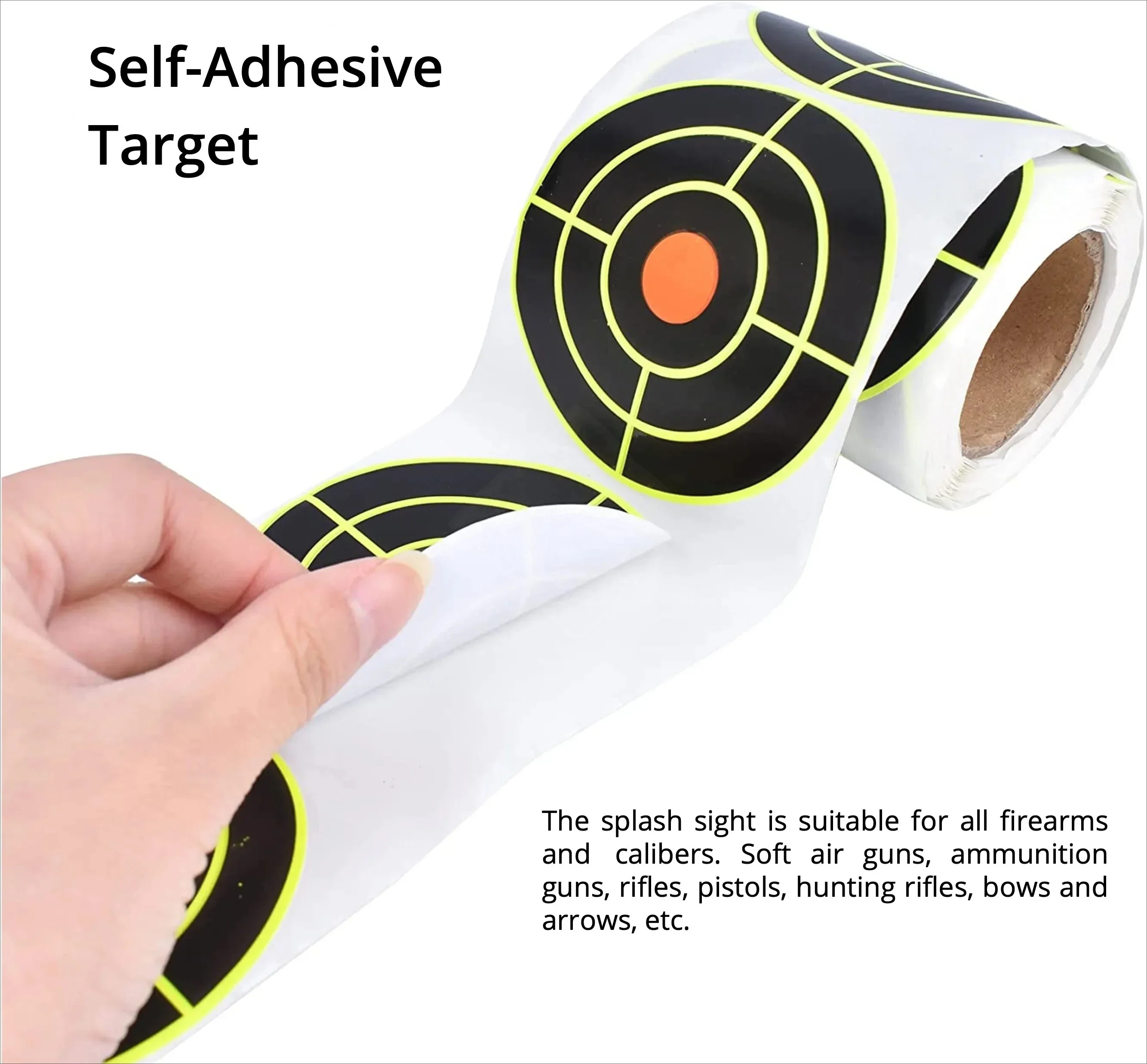 Reactive Shooting Target Stickers 3
