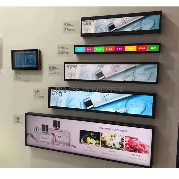 شاشة عرض LED داخلية ذكية P2 لإعلان بطاقة الأسعار لمحلات السوبر ماركت ومتاجر العلامات التجارية الفاخرة