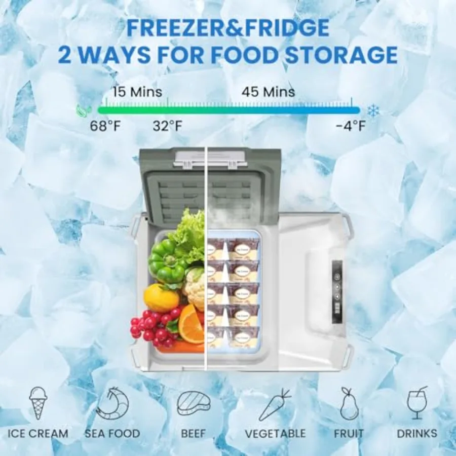 ثلاجة 12 فولت 12 فولت ثلاجة سيارة 10 كوارت ثلاجة سيارة صغيرة ثلاجة محمولة 12 24 فولت تيار مستمر 110240 فولت تيار متردد لشاحنة RV Campe #3