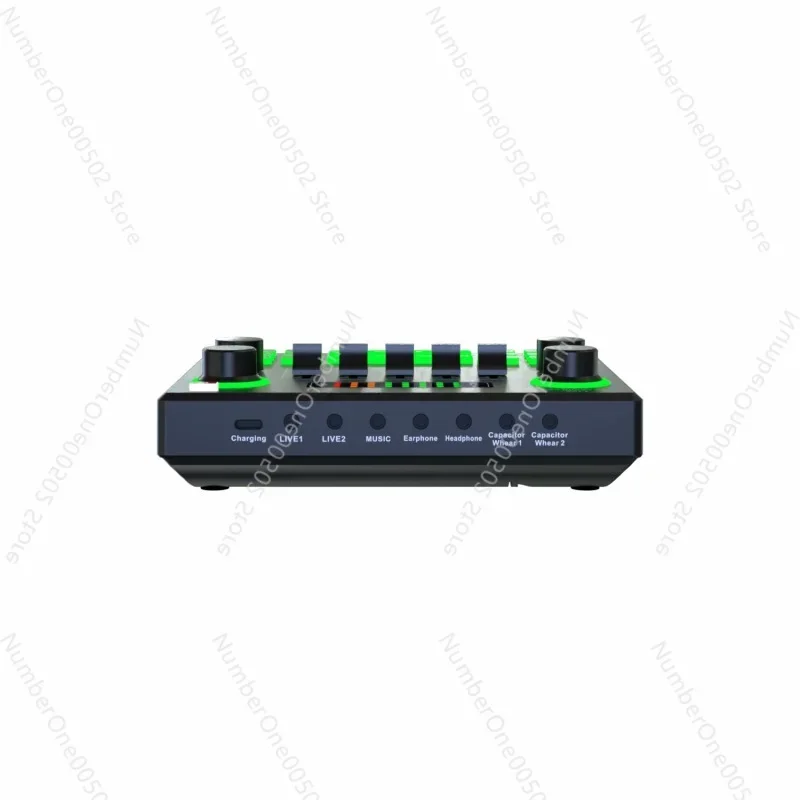 V9SJ English version sound card, special sound card for live broadcast, computer and mobile phone can use a variety of sound