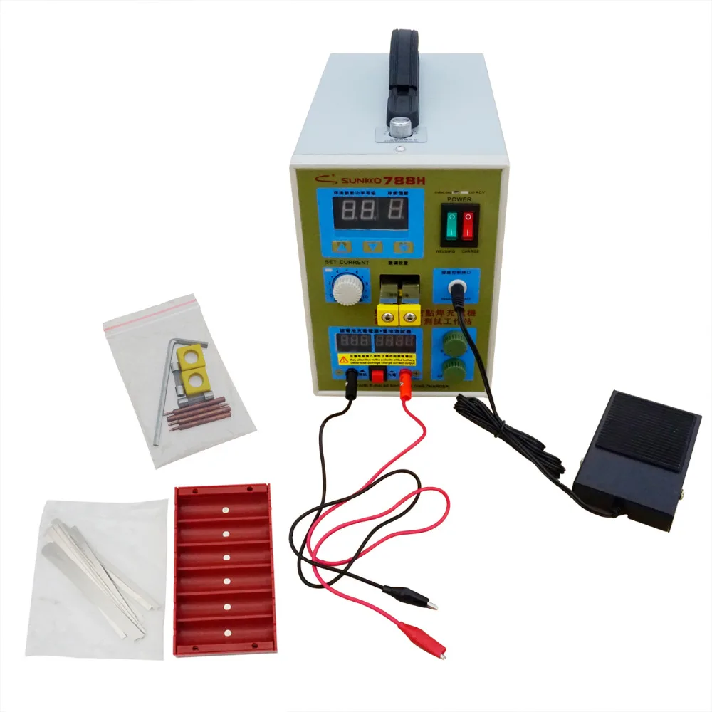 

220V Battery Spot Welder 788H Welding Machine Battery Charger LED Pulse Battery Spot Welder788H Welding Machine