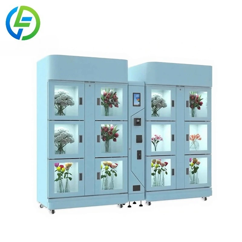 FL Customized Wholesale Instant Satisfaction Flower Vending Machine Space-Efficient with WiFi