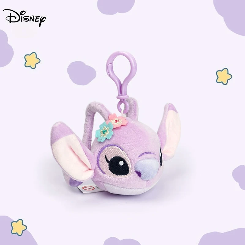 Disney Anime Lilo & Stitch Pluche Pin Roze Paarse Stitch Rugzak Hanger Klein Speelgoed, Verjaardagscadeau