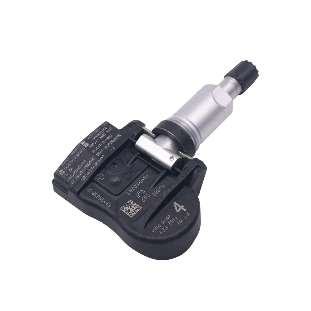 1/4Pcs Tire Pressure Sensor 40700-3VU0A 433MHz For Nissan NOTE 2012-2016 QASHQAI 2013- Wheel Speed ​​Sensor