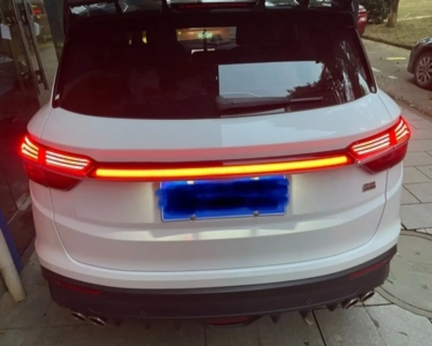 Car Led Additional High Brake Light Driving light For Geely Atlas Pro Coolray proton X50 x70 19-20 Rear light Stop Warning Lamp