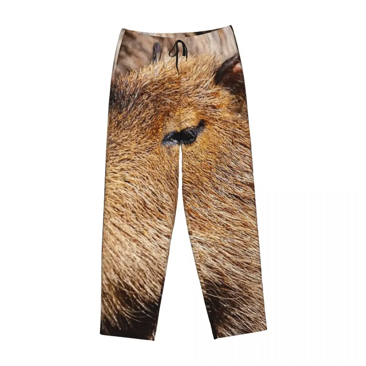 

Custom Capybara Profile Women Pajama Pants Lounge Sleep Sleepwear Bottoms with Pockets