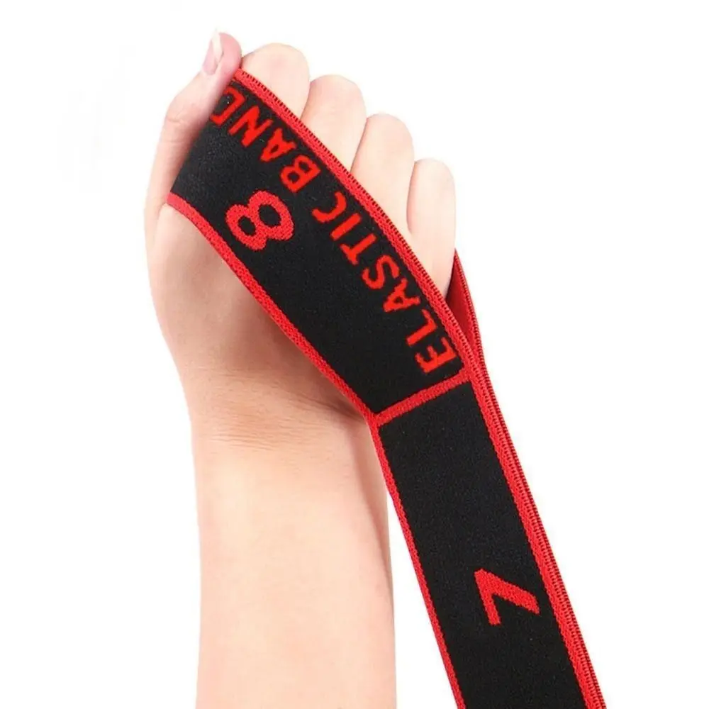 8/10/12 Grid Yoga Stretch Band Flexible Multi-stage Dance Stretch Band Adjustable Stretching Training Belt