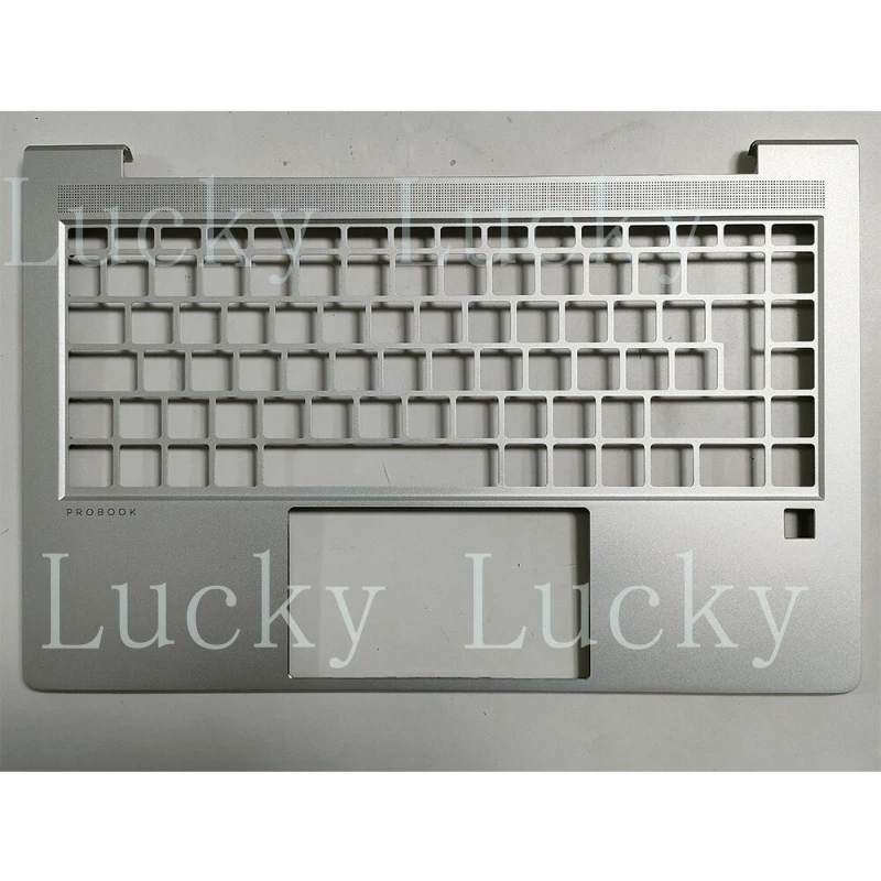 

f For HP Probook 440 445 G10 Laptop Palmrest Upper Case Single Type-C Port Silver