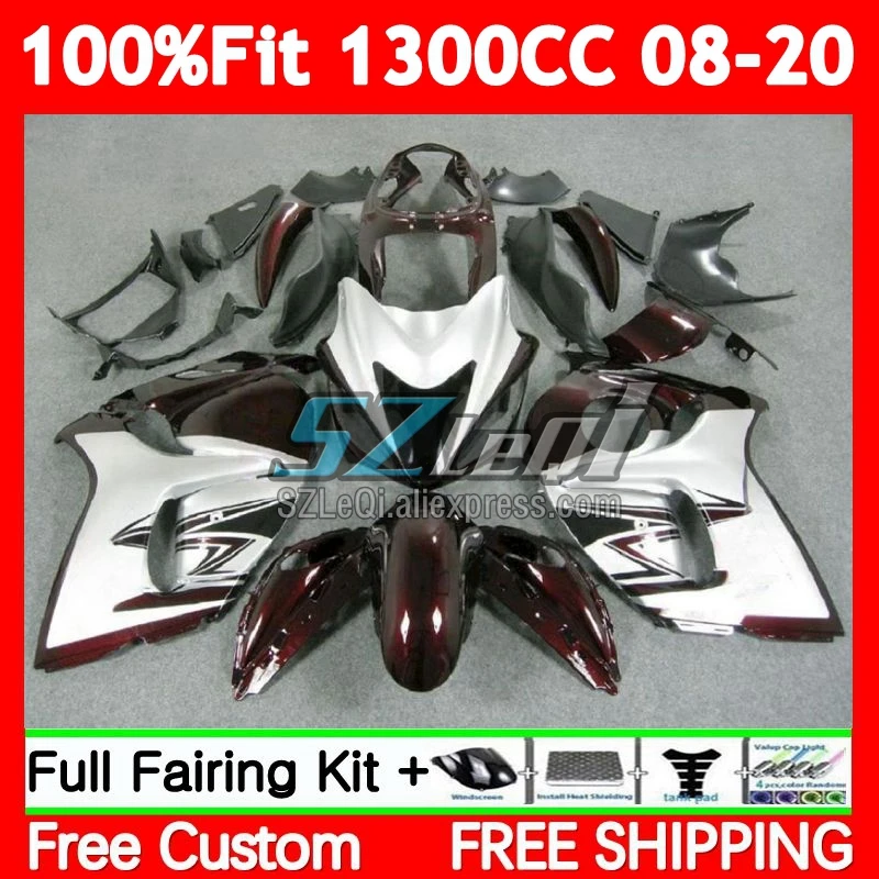 OEM Body For SUZUKI GSXR-1300 Hayabusa GSXR 1300 CC Dark red 88No.4 GSXR1300 08 09 10 11 12 13 14 15 16 17 18 19 20 Fairing