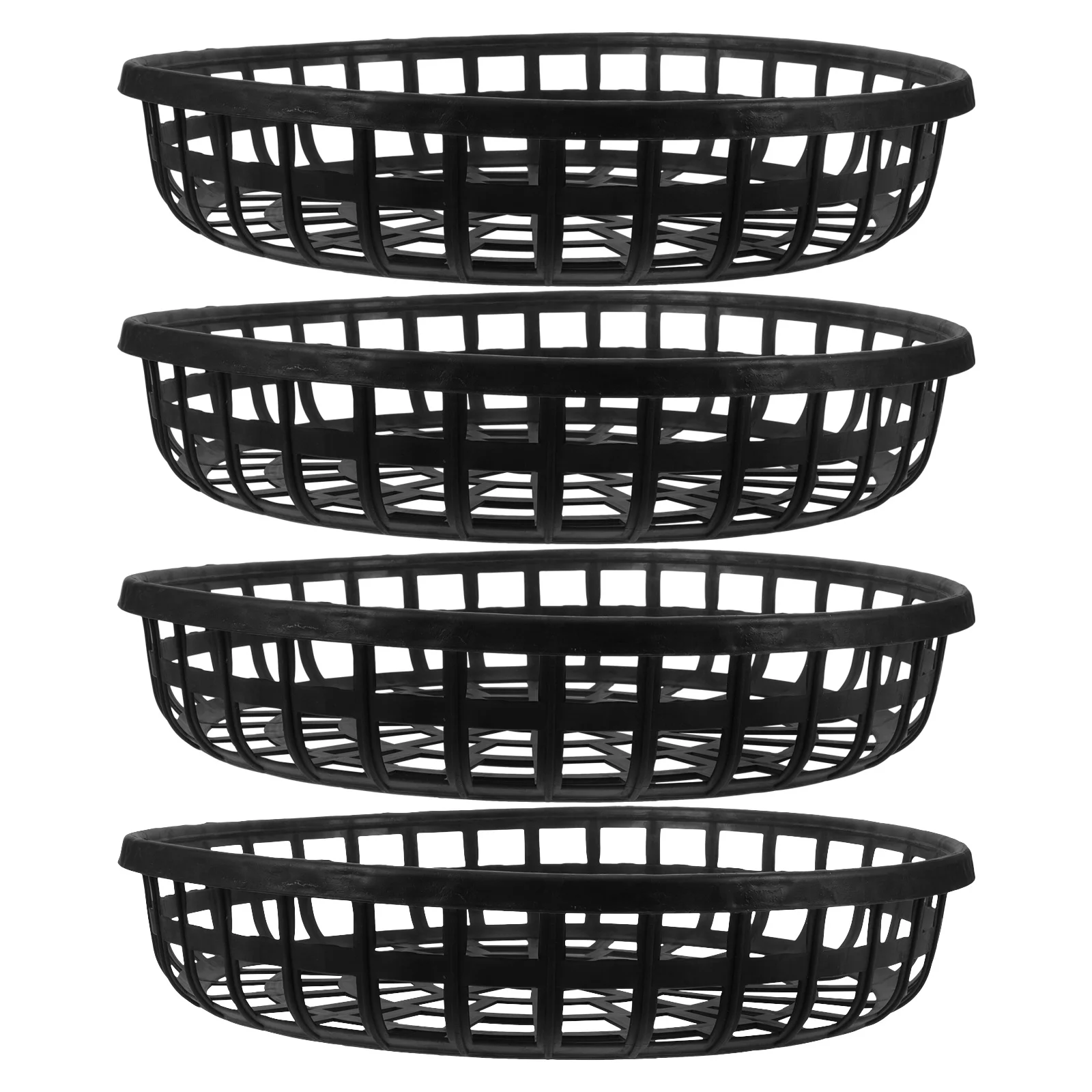 

4Pcs Aquaculture Breeding Basket Plastic Mesh Cultivating Tray for Oyster Scallop Sea Cucumber Abalone Farming