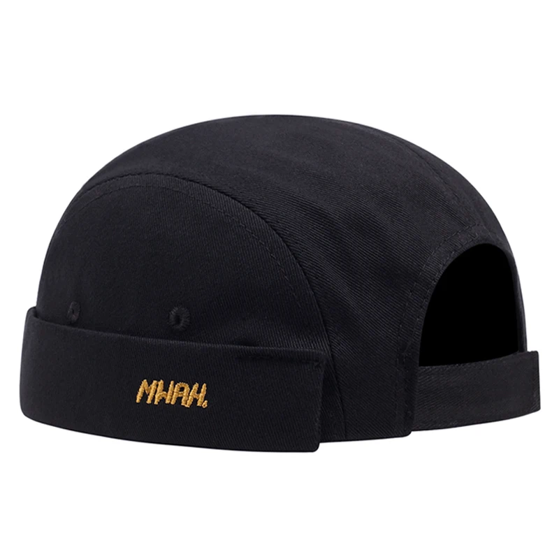 2025 Simple Solid Color New Boundless Hat MWAH Embroidered Fashion Street Hip Hop Hat Daily Leisure Decoration Guapi Hat Unisex