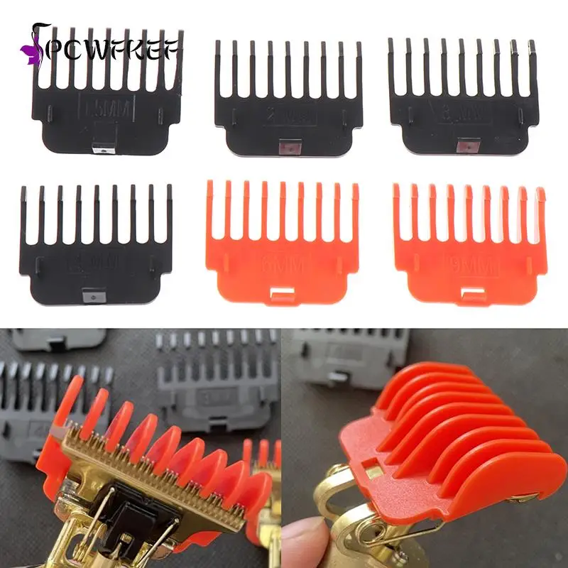 

1 Set T9 Hair Clipper Guards Guide Combs Trimmer Cutting Guides Styling Tools Attachment Compatible 1.5/ 2/ 3/ 4/ 6/ 9mm