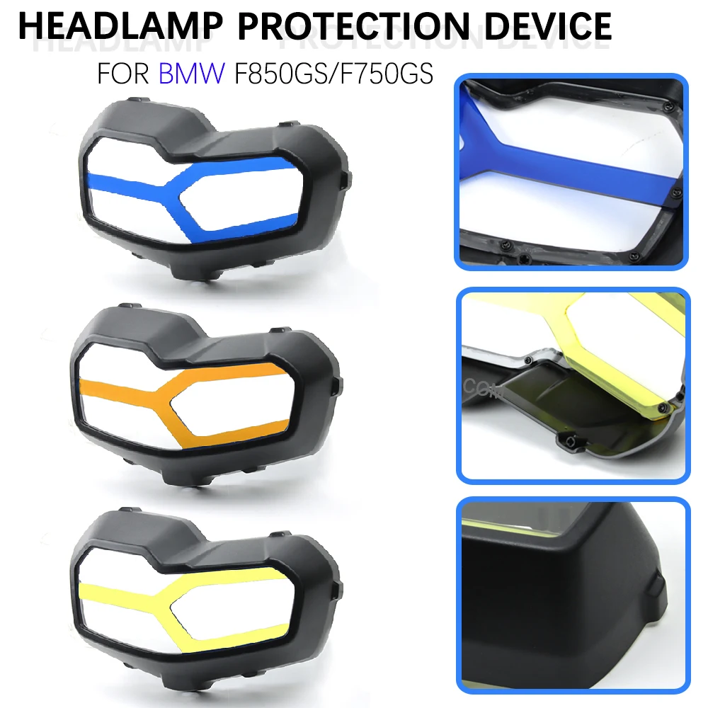 For BMW F750 GS F850 GS Adventure 850 GSA  2018---2024 Motorcycle NEW Headlight Guard Protector Lens Cover F 850 GS ADV F 750 GS