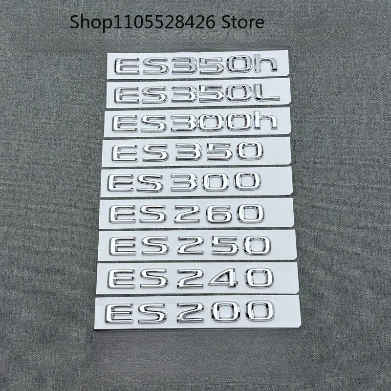 

Car Styling Tailgate Emblem Stickers For GX460 GX400 GX470 Rear Trunk Logo ES200 LX570 LX470 LS600hL LM500h LM350h Emblem Badge