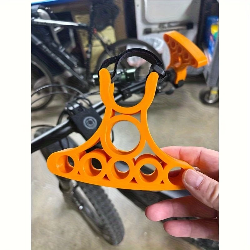 Nowy Uchwyt na Rękojeść do Konserwacji Roweru Przenośny i Wytrzymały Klips na Rękojeść Roweru Stabilizator Rowerowy Stabilizator Odwrócony