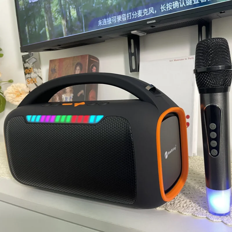 Professional Hifi Stereo 30W Bass Wireless Bluetooth Speakers Long Standby Audio System for Computer Mobile Phone Includes