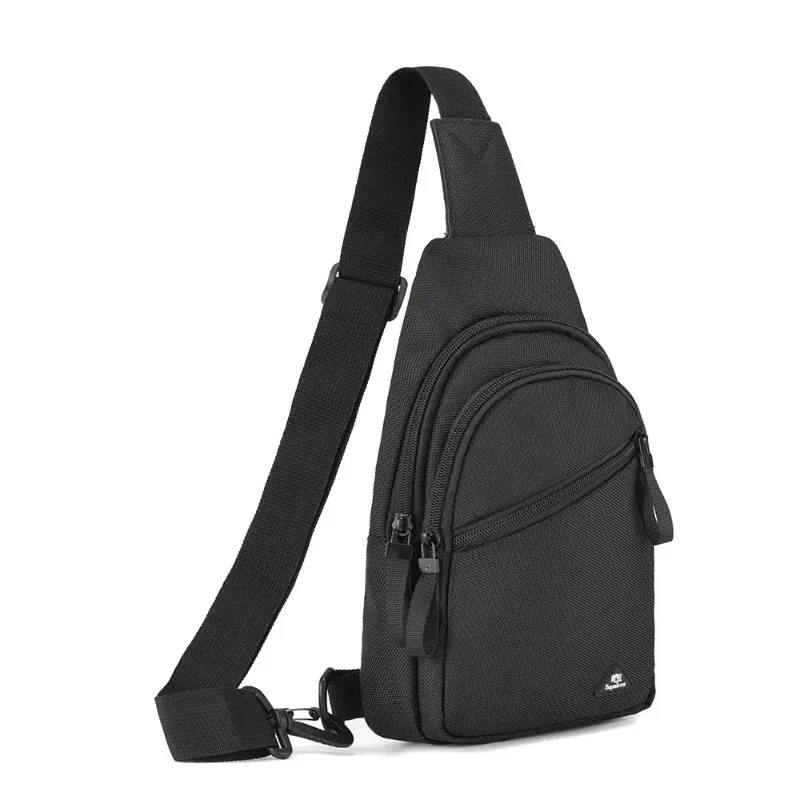 

Нагрудная сумка, мужская сумка через плечо на одно плечо, большая вместительная ткань Оксфорд, уличный дорожный рюкзак, мужская нагрудная сумка