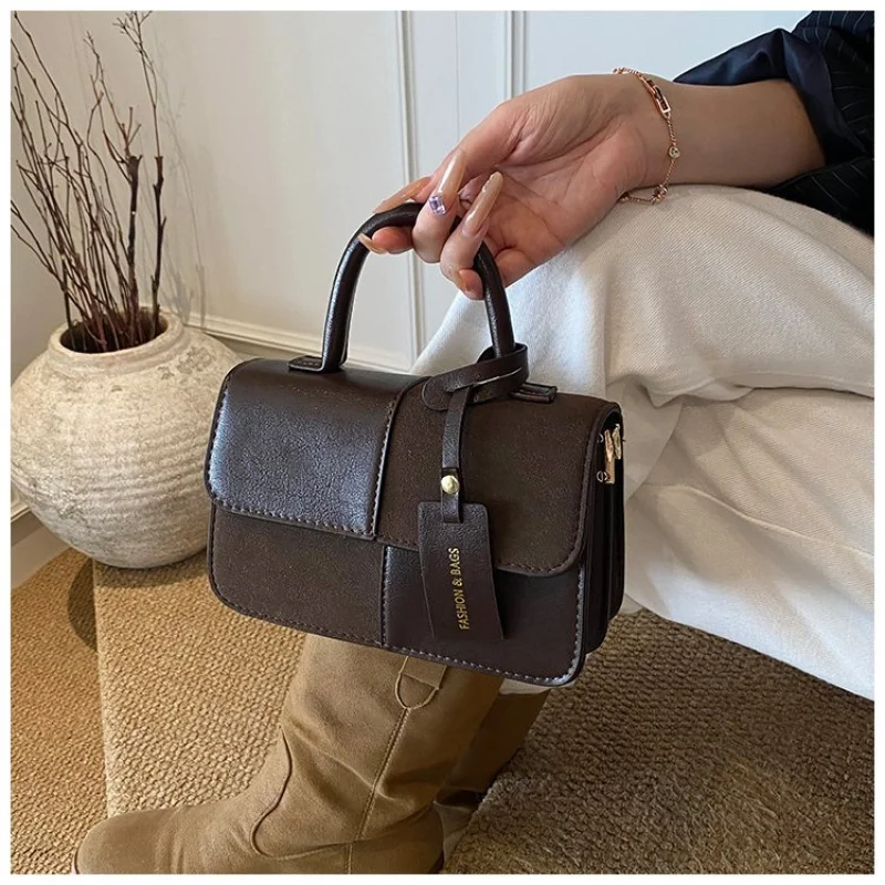 

Stylish Ladies Hand Bags Made Of Faux Leather Featuring Trendy Paris Vintage Lightweight Soft Daily Look​