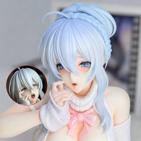 Anime My Teen Romantic Comedy Snafu Yukinoshita Yukino Gk Figure Winter Deep Snow Sweater Collectible Model Ornament Trendy Toy