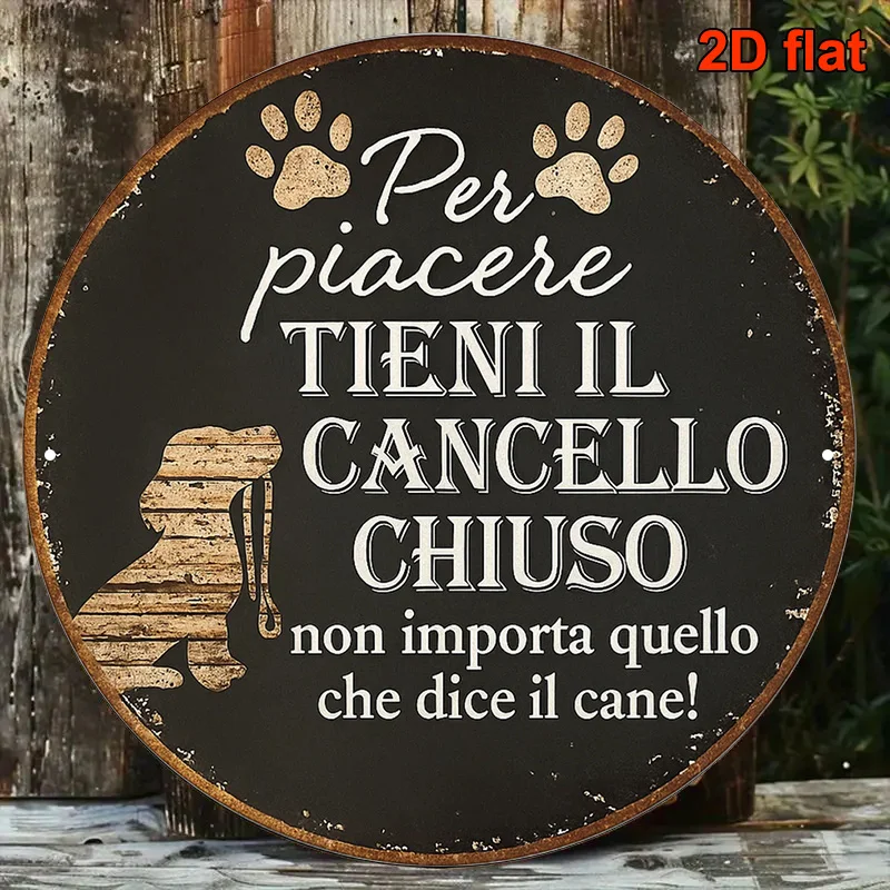 2D Flat,1Pc Italian…