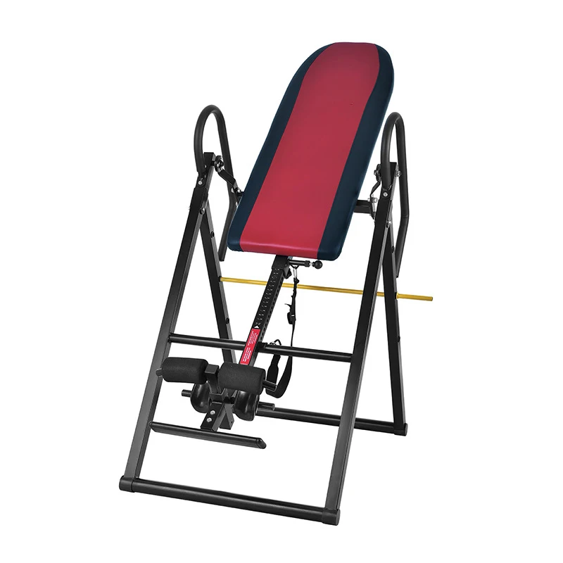 

Home Fitness Equipment Foldable Handstand Machine Inversion Table Adjustable Inversion Therapy Table For Back Pain New