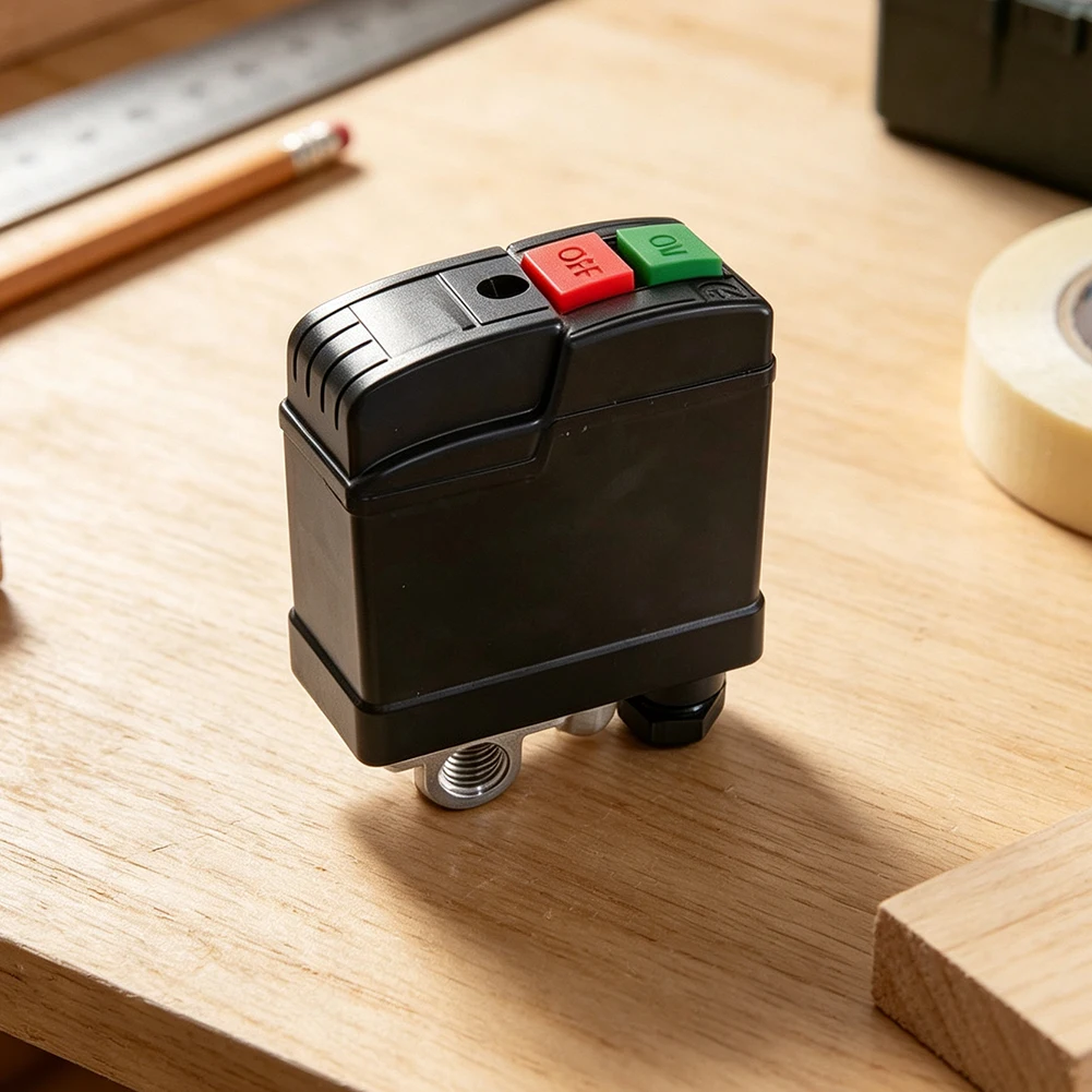 1pc Air Compressor Pressure Switch Control Valve Air Compressor Pressure Pneumatic Automatic Control Switch Automatic Control