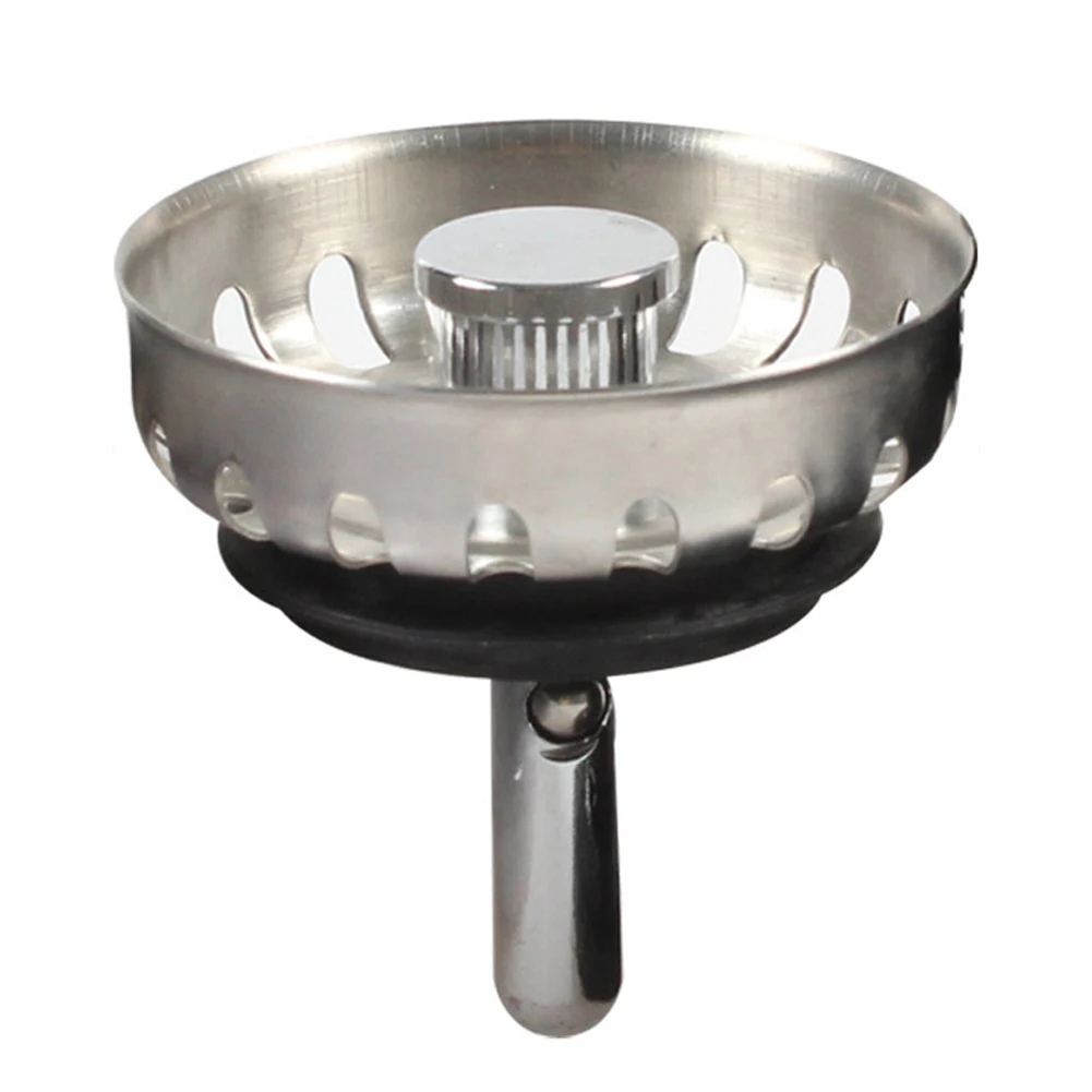 Home Improvement As Shown Kitchen Sink Strainer Steel Protector Versatile Drain Basket Eccentric Spigot Design