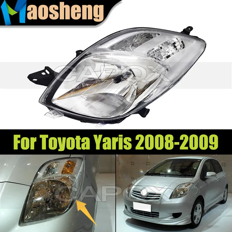 

Передняя фара для Toyota Yaris 2008-2009, фара водителя