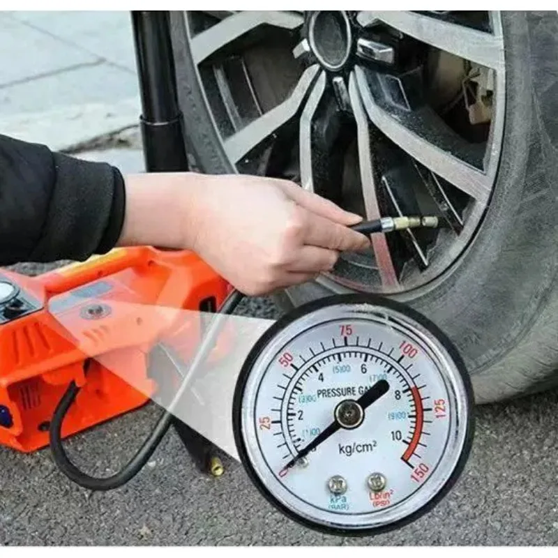 Multifunctional Electric Hydraulic Car Jack Integrated With Tire Inflator Portable Vehicle Repair Tool For Sedan