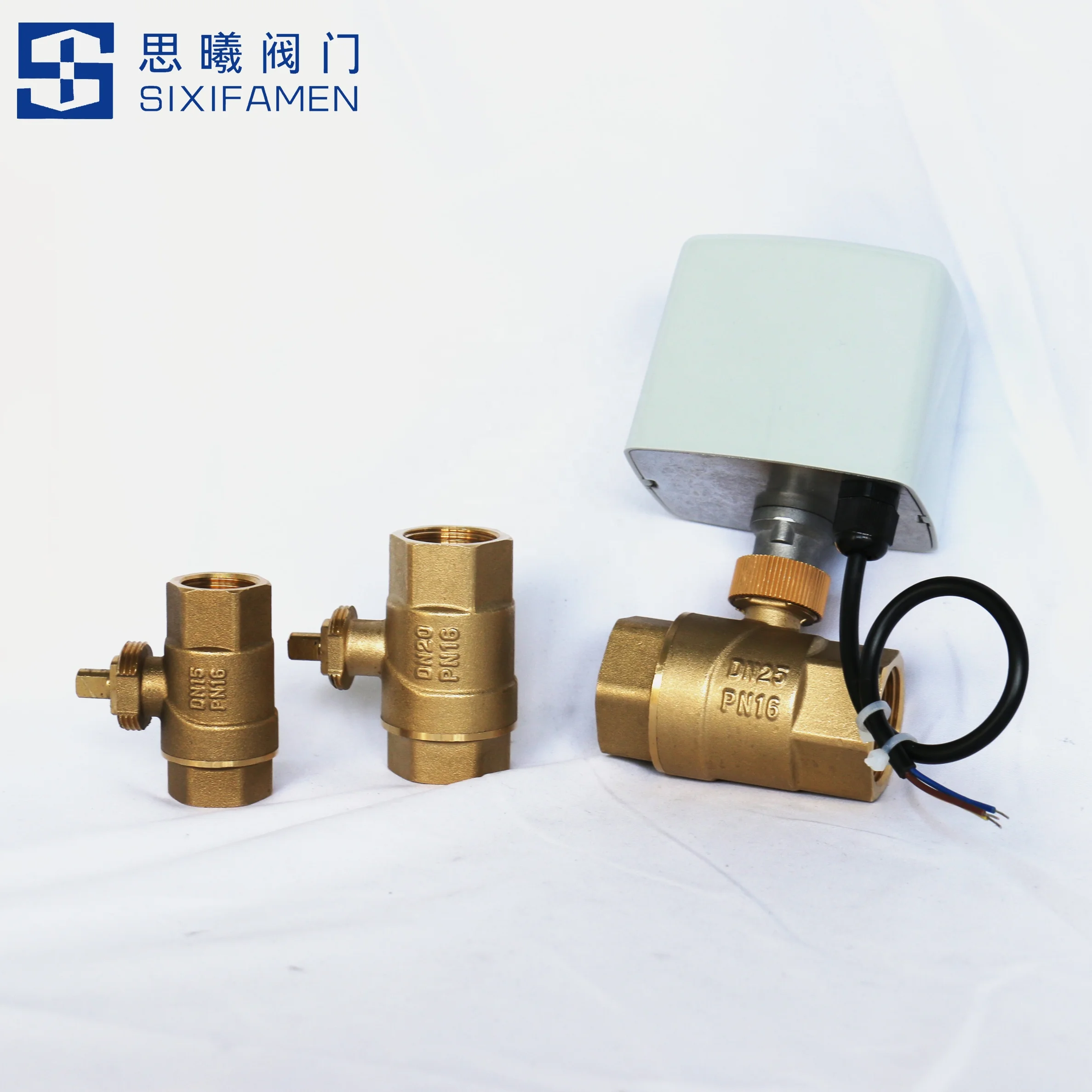 1/2" 3/4" 1" Full Bore Electric Ball Valve, Electric Two-way Valve, Three-wire Control for Various Water Supply Systems