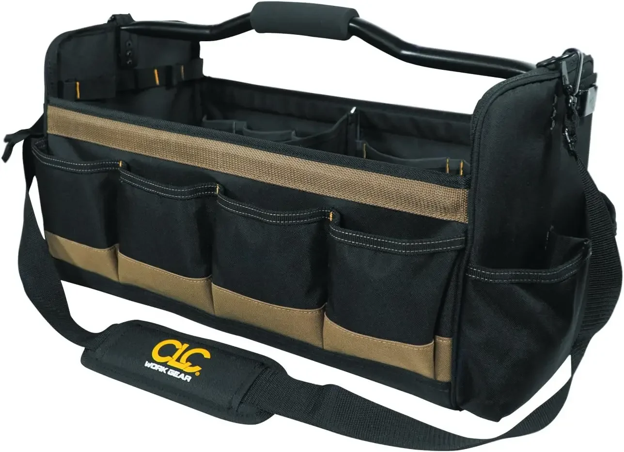 WORK GEAR 1579 20 polegadas, parte superior aberta, caixa de ferramentas com lados macios, 27 bolsos