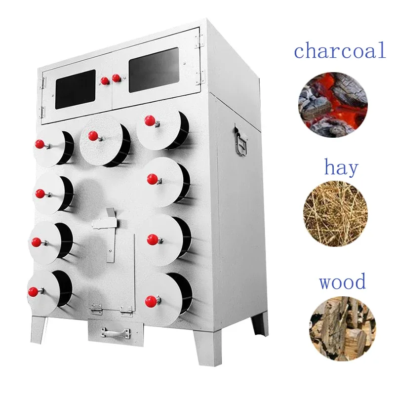 New Style 9/11 Holes Fresh Corn Roaster Portable Sweet Potato Roasting Machine With Coal Or Wood