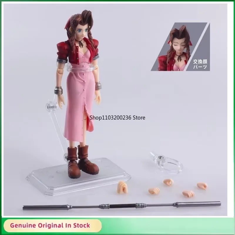 

Original SQUARE ENIX BRING ARTS Aerith Gainsborough Final Fantasy VII Action Figure Active Joints Model Collectibles Gift