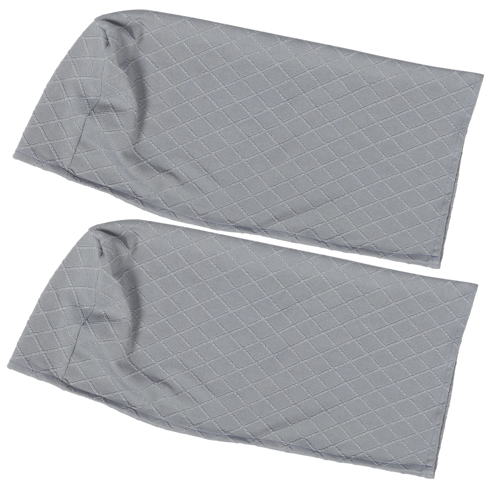 2 قطعة أغطية مسند الذراع للأريكة لينة مرنة الأريكة الذراع حامي العرق وصمة عار مقاومة للخدش غرفة المعيشة قابل للغسل في الغسالة