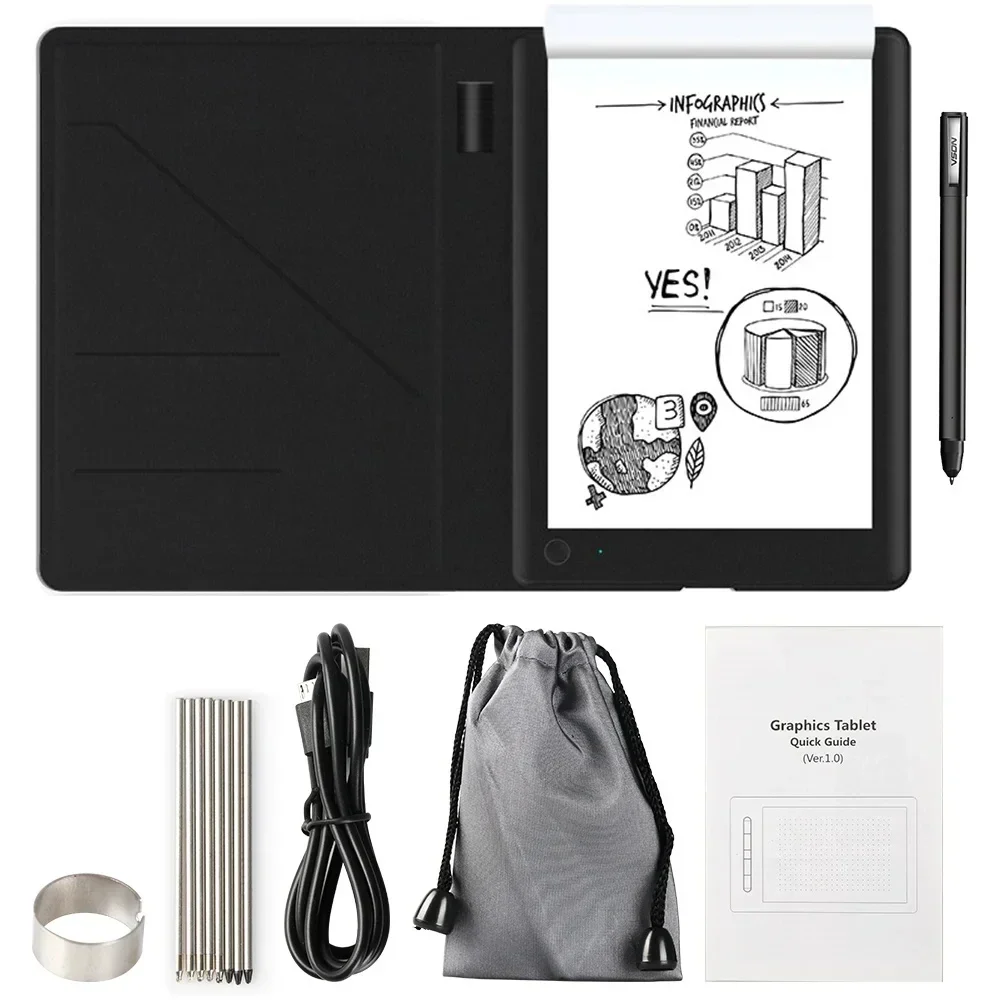 Imagem -06 - Bluetooth Digital Tablet Graffiti Pintura Pad Board Creative Smart Notepad Notebook Writing Trabalho de Escritório Negócios 10