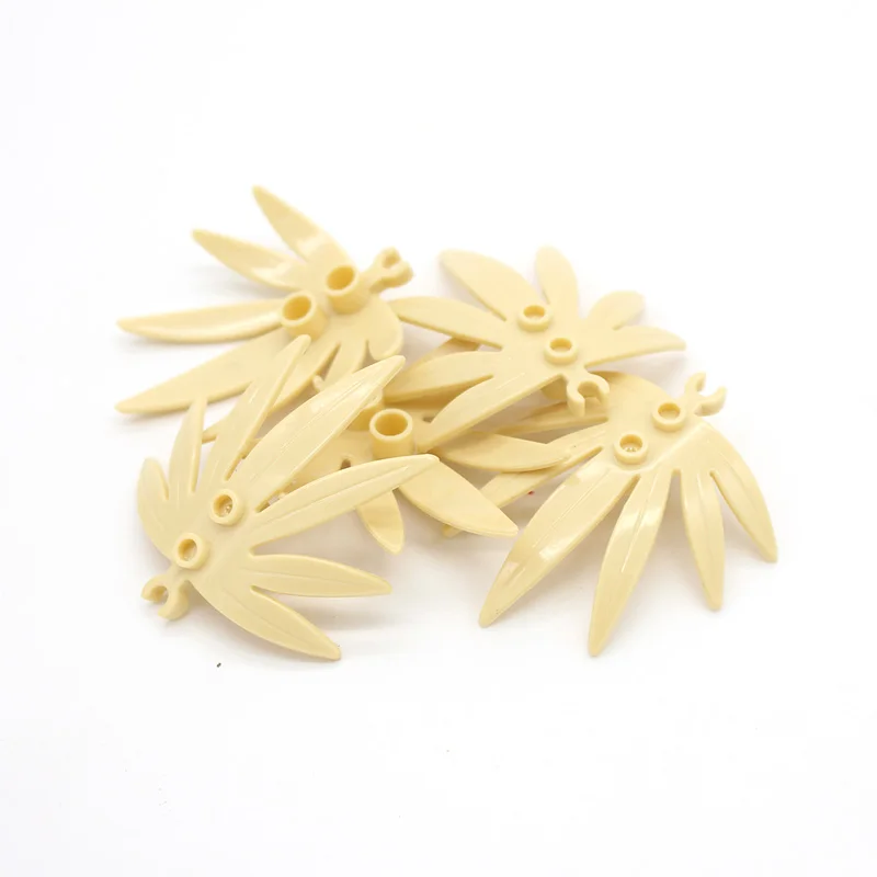 Moc Palm leaf Garden DIY 10884  Enlighten Building Blocks Block Bricks Compatible with Assembles Particles