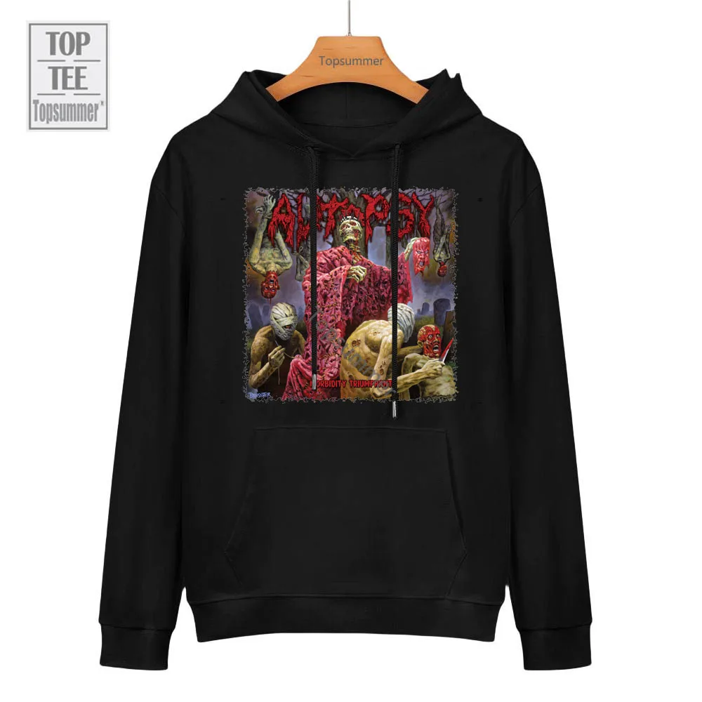 

Morbidity Triumphant Album Hoodies Autopsy Tour Hoodie Mens Streetwear Cool Sweatshirt Graphic Printed Top