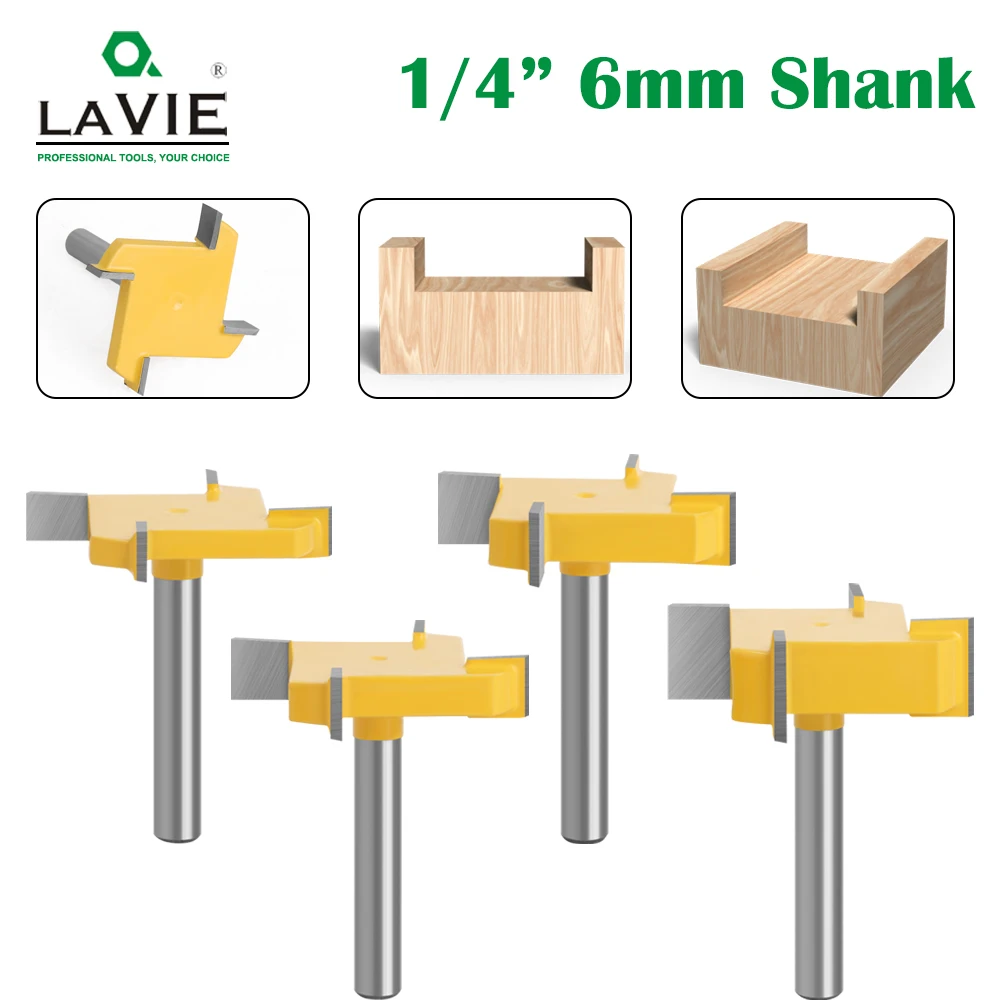 Haste d 40 mm Borda tipo t Slotting Cutter Ferramenta de Carpintaria Router Bits para Aparar Máquina C07318z44006y 1pc mm ou 6.35 mm