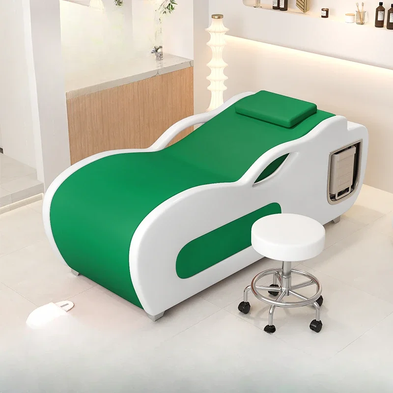 

Therapy Salon Stretcher Comfort Spa Hair Basin Bed Chair Makeup Professional Hairdressing Elegantes Cama Champú Rendy Furniture
