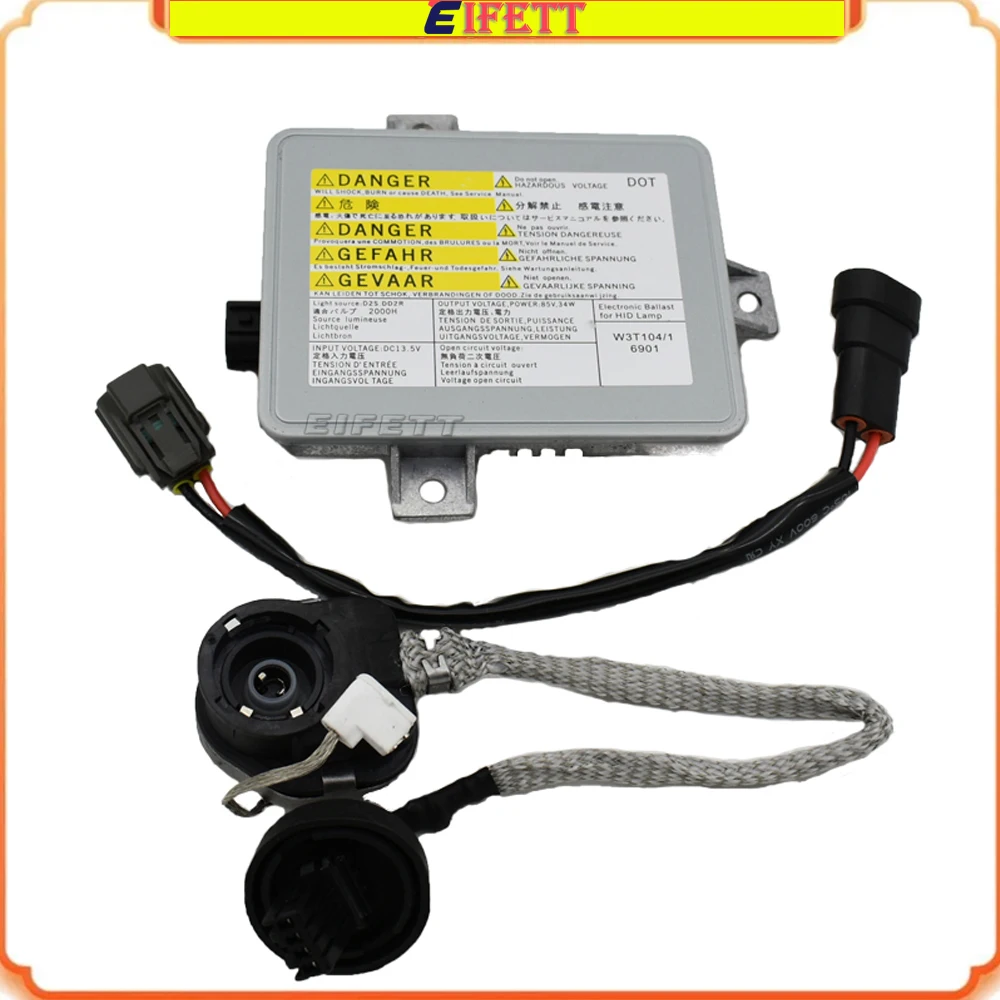 1PC W3T19371 Xenon HID Headlight Ballast With Igniter Bulb W3T16271 W3T20671 W3T20971 For Honda Odyssey 33119-SEP-H01 W3T21071